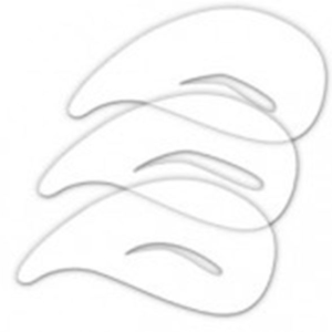 Brows & shadow stencil