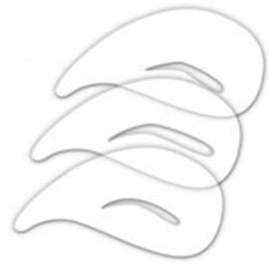 Brows & shadow stencil