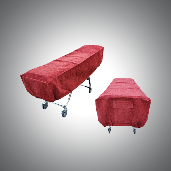 Burgundy Cot Cover