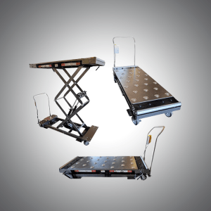 Crematory Battery Powered Low Profile Scissor Lift