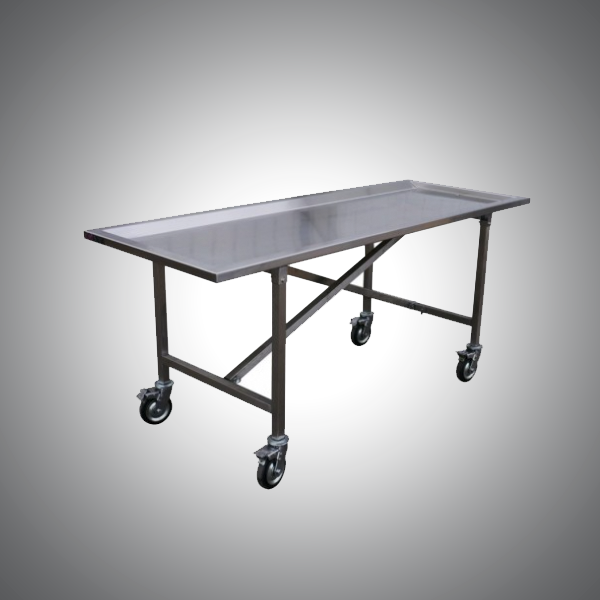 HD Stainless Steel Folding Dressing / Embalming Table