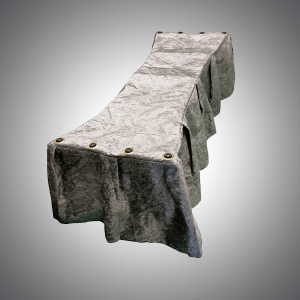Crushed Velvet Church Truck Drape - Various Colour options - Image 6