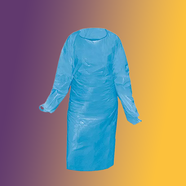 Blue Polypropylene Gowns