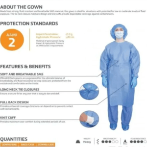 Disposable Level 2 Gowns - Image 2