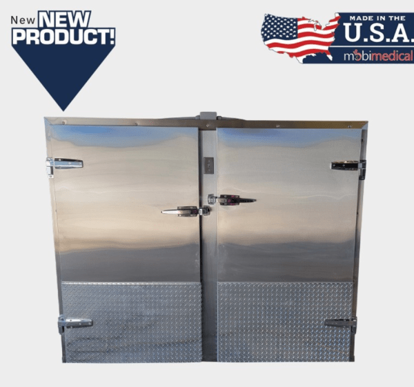 2 Door -6 Body Mortuary Cooler