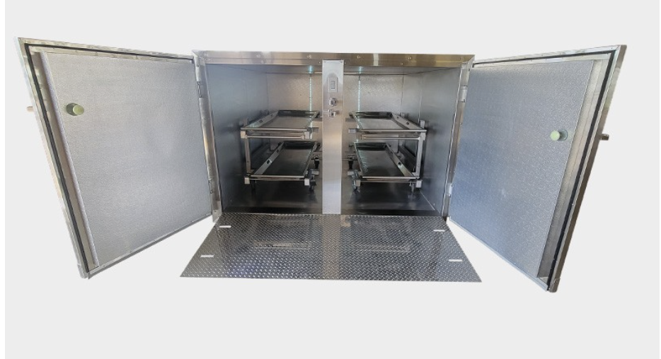 2 Door - 4 Body Mortuary Cooler - Image 3