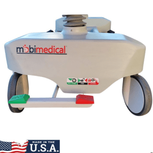 Hydraulic Covered Cadaver Carrier | Trolley - Image 3