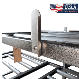 4 Tier MOBI End Loading Mortuary Roller Rack - Image 2