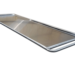 Low-Profile Stainless Steel Body Tray