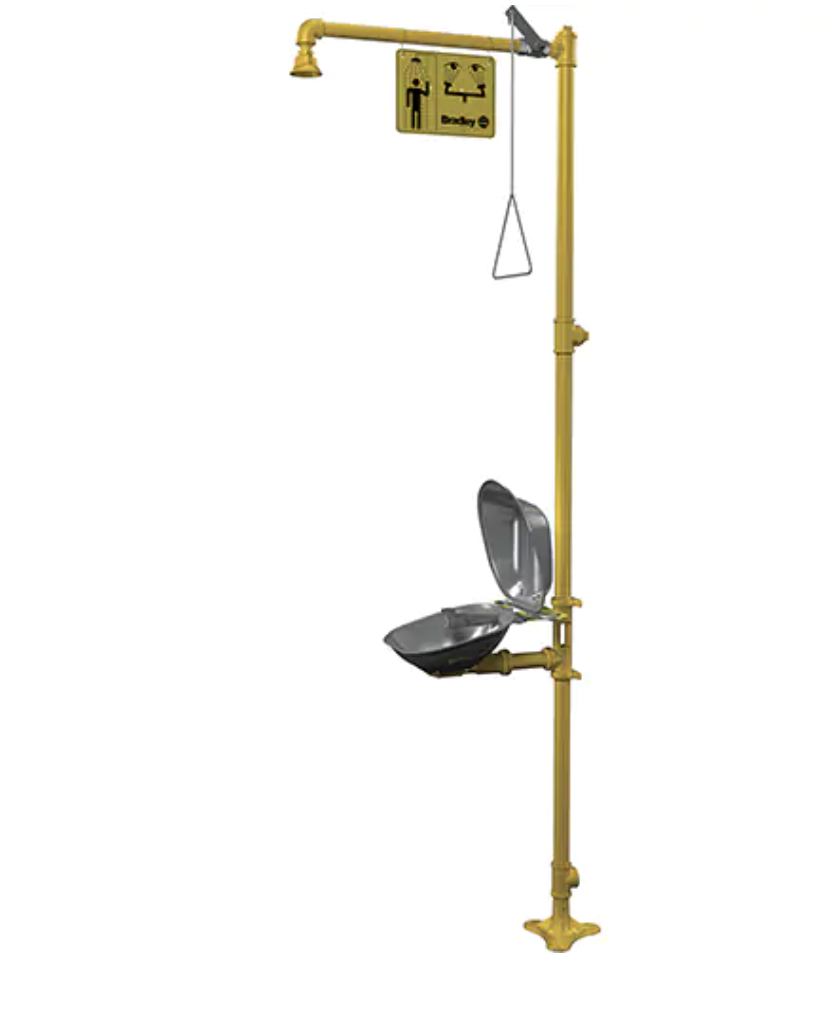 Halo™ Combination Emergency Shower & Eyewash Station