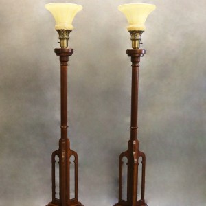 Torchiere Lamps - Cathedral Style