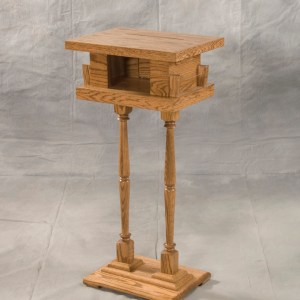 Oak Memorial Holder